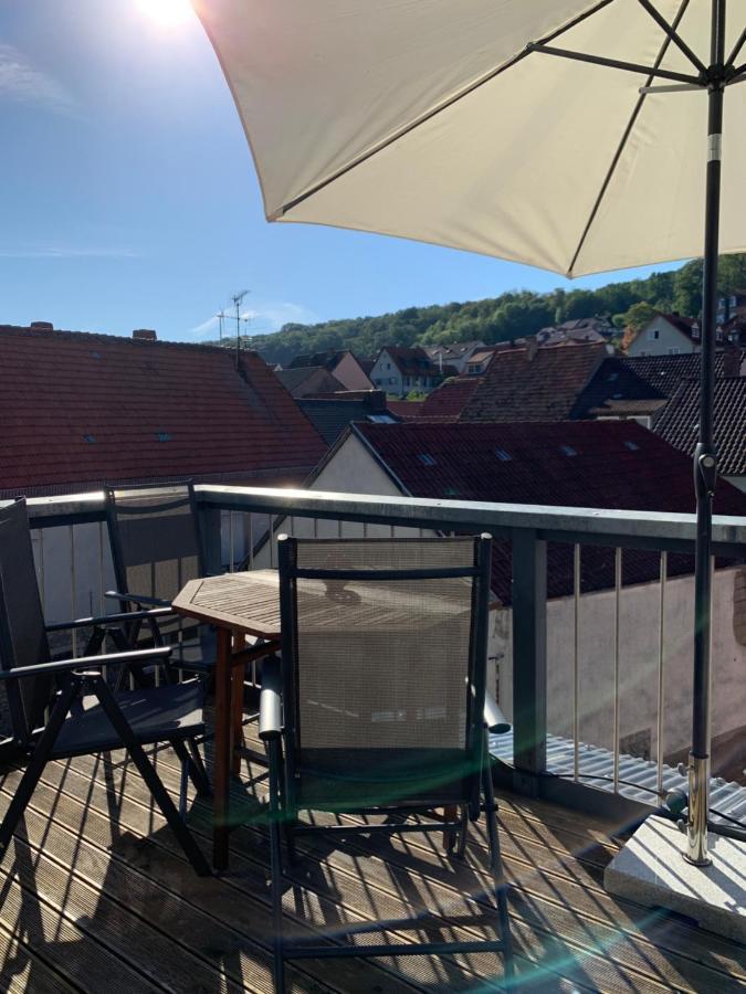 Modernes Penthouse, Nahe Wuerzburgアパートメント エクステリア 写真