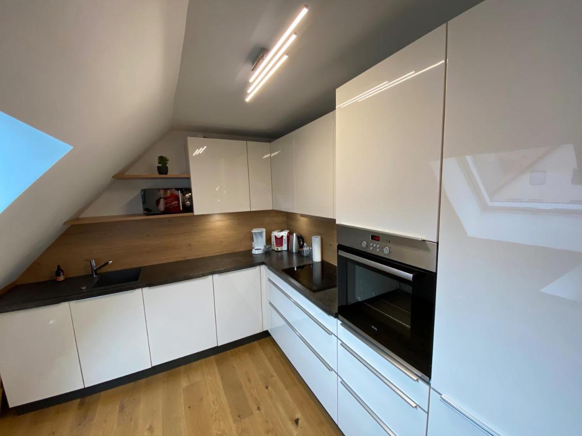 Modernes Penthouse, Nahe Wuerzburgアパートメント エクステリア 写真